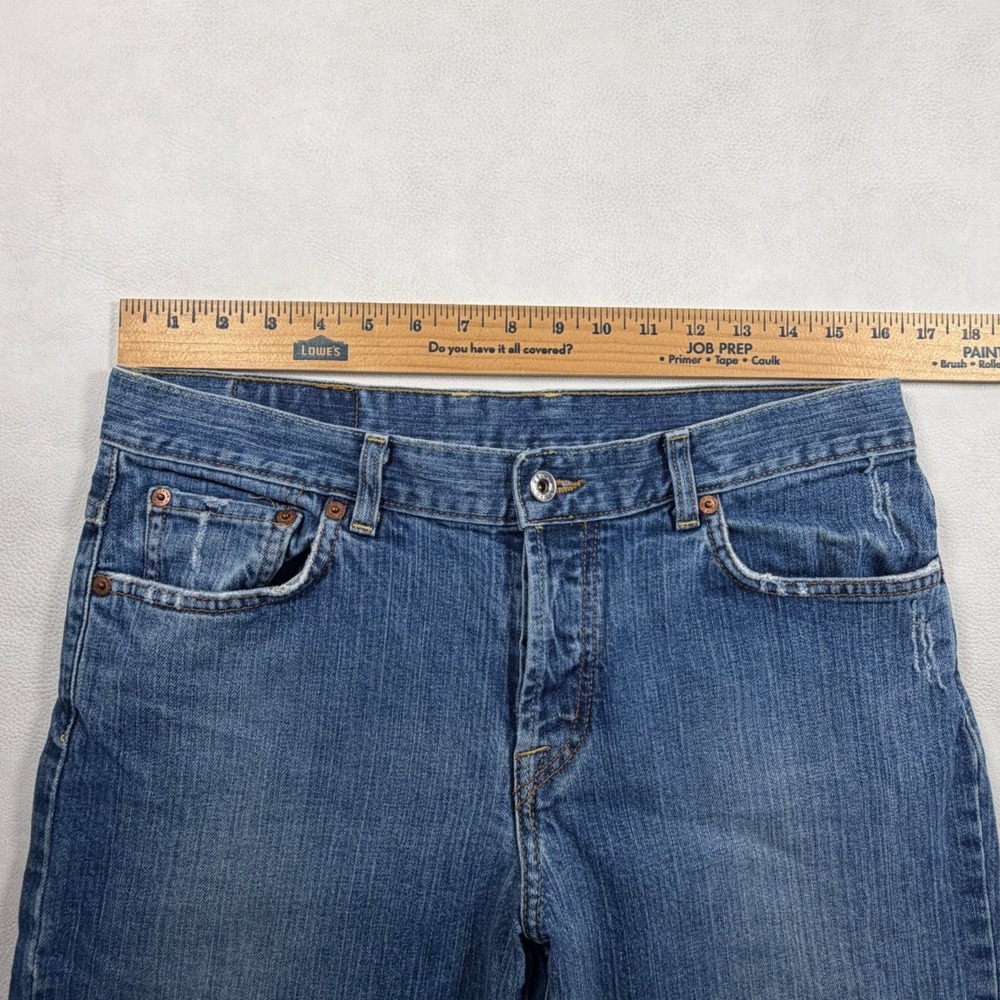 Lucky Brand Easy Rider Jeans Womens 10/30 Straight Leg Button Fly Made in USA - Picture 5 of 11